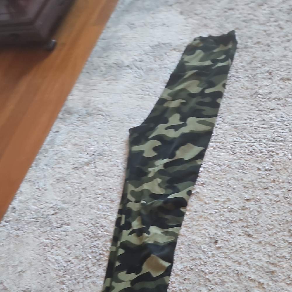 High Waisted Booty Camouflage Leggings